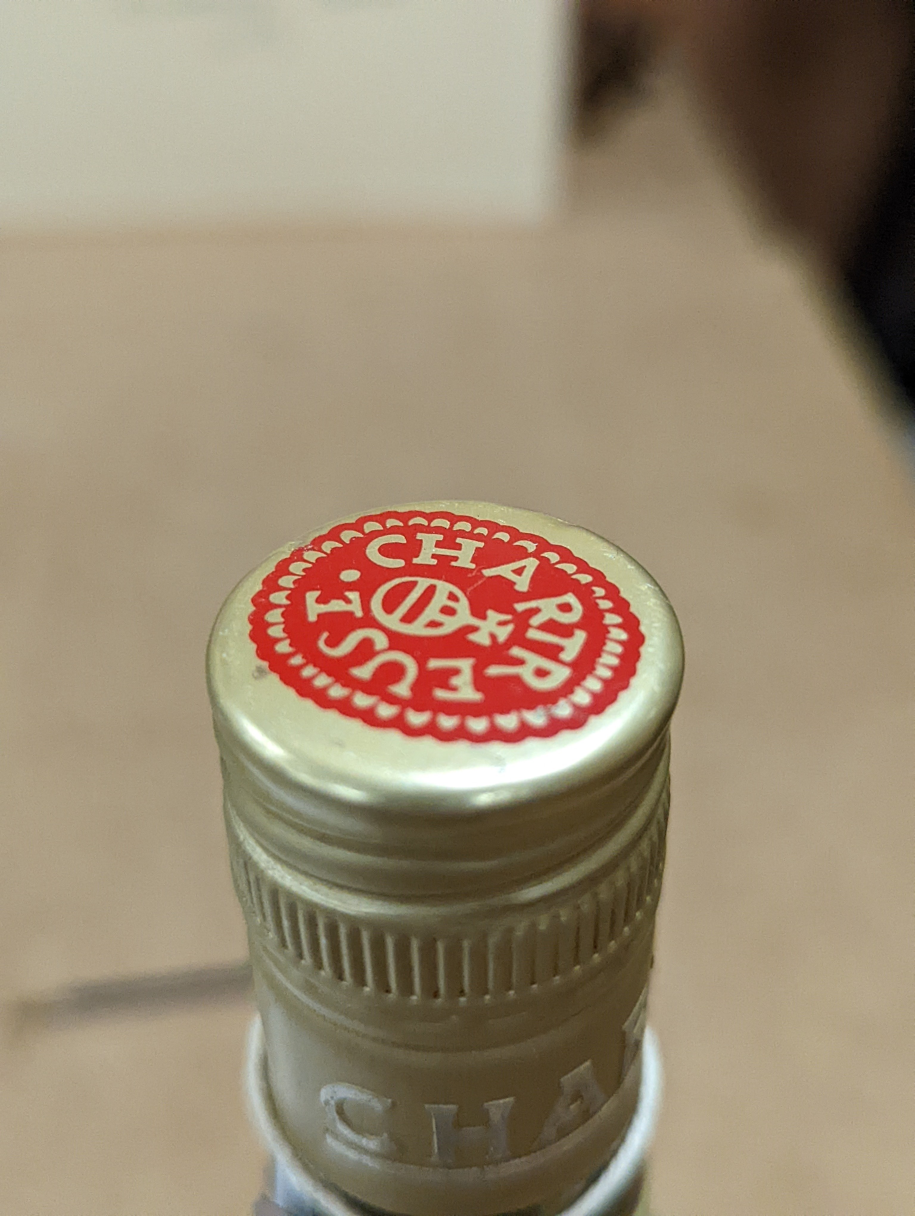 One Chartreuse bottle and ten Chartreuse miniatures